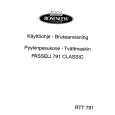 ROSENLEW RTT791-1 Owners Manual