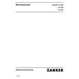 ZANKER PF5050 Owners Manual