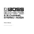 BOSS BX-8 Owners Manual