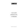 ZANUSSI Z96XES Owners Manual