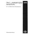 AEG LAV6250 Owners Manual