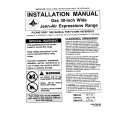 WHIRLPOOL JGS8750ADW Installation Manual