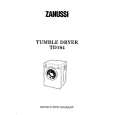 ZANUSSI TD164-260131215090 Owners Manual