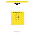 REX-ELECTROLUX RTI7X Owners Manual