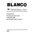 BLANCO BODE266X Owners Manual