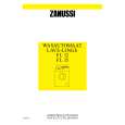 ZANUSSI FL12 Input Owners Manual