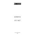 ZANUSSI ZCC6637X Owners Manual