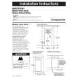 WHIRLPOOL GC900QPGQ0 Installation Manual