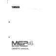 YAMAHA MEP4 Owners Manual