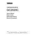 YAMAHA GC2020C Owners Manual