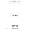 ARTHUR MARTIN ELECTROLUX AUN1270/1 Owners Manual