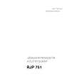 ROSENLEW RJP751 Owners Manual