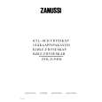 ZANUSSI ZFK21/9M Owners Manual