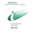 ROSENLEW RW45E Owners Manual