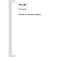 AEG FW503,Frostwächter Owners Manual
