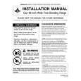 WHIRLPOOL AGR5735QDW Installation Manual
