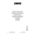 ZANUSSI ZI1642 Owners Manual