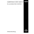 AEG CARAT 4008FK-W Owners Manual