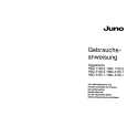 JUNO-ELECTROLUX HSG1105.5 Owners Manual