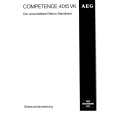 AEG 4015VK-W Owners Manual
