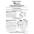 WHIRLPOOL TU8150XTP0 Installation Manual