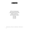 ZANUSSI ZI5195 Owners Manual