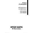 ARTHUR MARTIN ELECTROLUX AR7800D Owners Manual