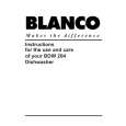 BLANCO BDW204FS Owners Manual