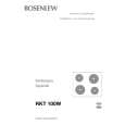 ROSENLEW RKT100W Owners Manual