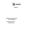 M-SYSTEM MVW680 Owners Manual