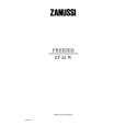 ZANUSSI ZF24W Owners Manual