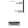 ARTHUR MARTIN ELECTROLUX ASF645 Owners Manual