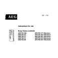 AEG Arctis 361Elec Owners Manual