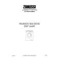 ZANUSSI ZWF1434W Owners Manual