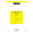 ZANUSSI FA489 Owners Manual