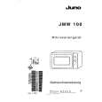JUNO-ELECTROLUX JMW100S Owners Manual