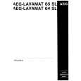 AEG Lavamat 85 SL Owners Manual