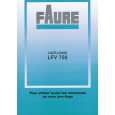 FAURE LFV759 Owners Manual