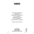 ZANUSSI ZK 24/10 ATO Owners Manual