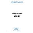 ARTHUR MARTIN ELECTROLUX AWW1227 Owners Manual
