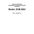 ZANUSSI ZCM5263 Owners Manual