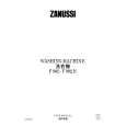 ZANUSSI F902 Owners Manual