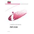 FAURE FKF2126 Owners Manual