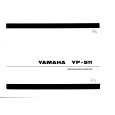 YAMAHA YP-511 Owners Manual