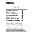 ZANUSSI ZBM799X Owners Manual