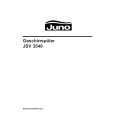 JUNO-ELECTROLUX JSV3540 Owners Manual