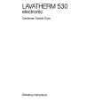 AEG Lavatherm 530 Electronic Owners Manual