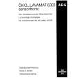 AEG LAV6301SENS. Owners Manual