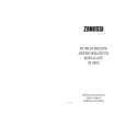 ZANUSSI ZI2402 Owners Manual
