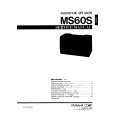 YAMAHA MS60S Service Manual